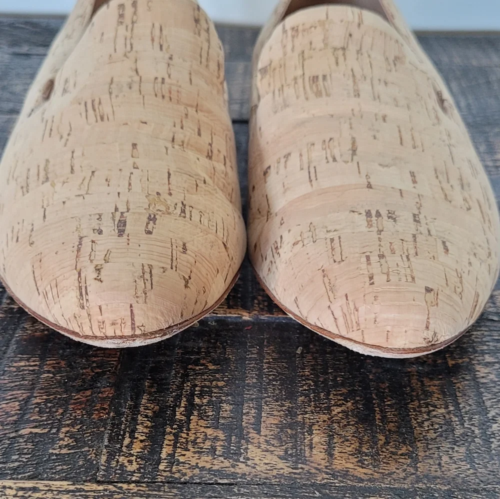 Veronica Beard Griffin Flats Natural Cork 6 - Picture 5 of 12